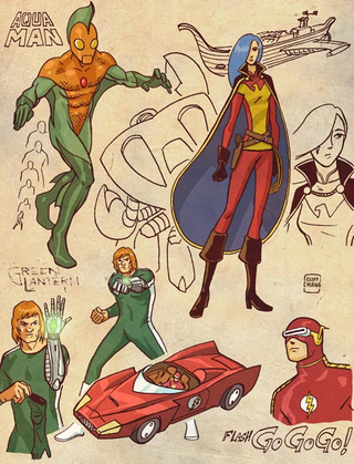 Illustration for article titled Behold, the Justice League of Japan that never was